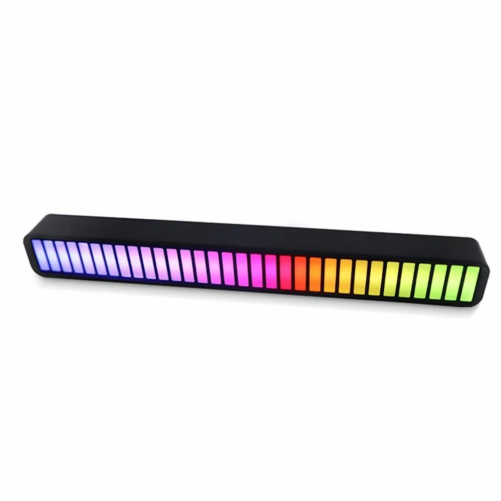 32 Bit RGB Sound Field Pickup Ambient Light Voice Rhythm Reactive (W-08) 32 Bit RGB Sound Field Pickup Ambient Light Voice Rhythm Reactive (W-08)